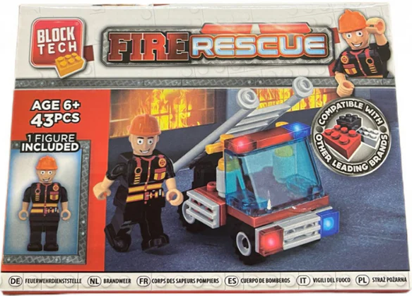 Block Tech Fire & Rescue Set
