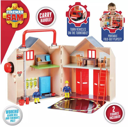 Fireman Sam Deluxe Fire Station Playset