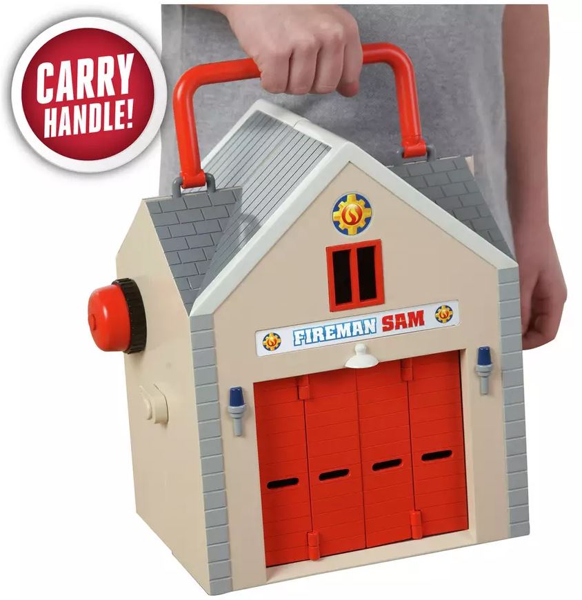 Fireman Sam Deluxe Fire Station Playset