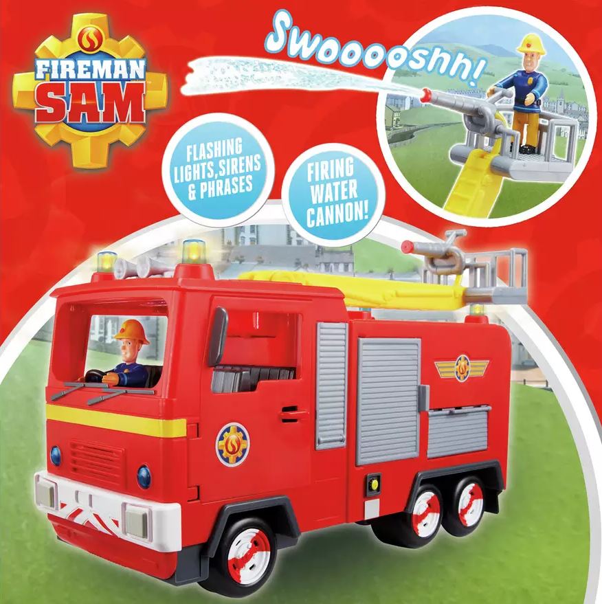 Fireman Sam Electronic Spray and Play Jupiter