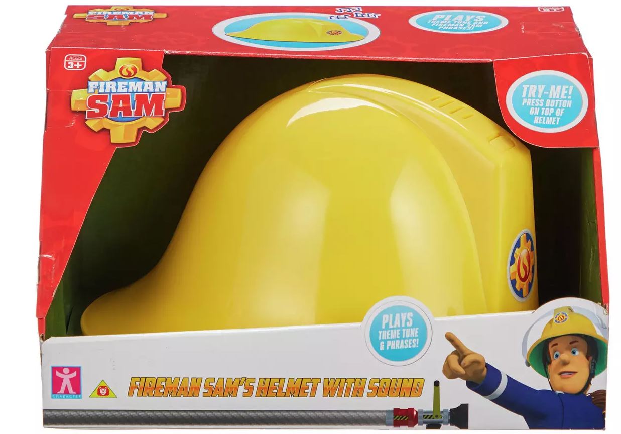 Fireman Sam Helmet with Sound