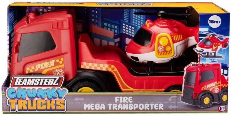 Teamsterz Chunky Trucks Fire Mega Transporter