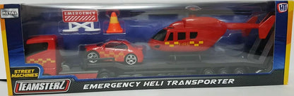 Teamsterz Emergency Fire Heli Transporter