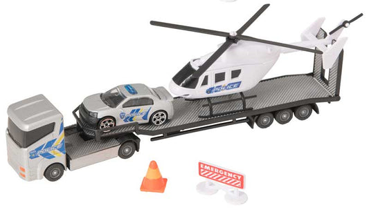 Teamsterz Emergency Police Heli Transporter