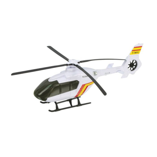Teamsterz Light & Sound White Rescue Helicopter