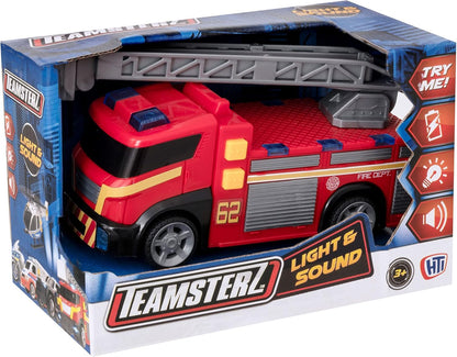 Teamsterz Mighty Machines Light & Sound Fire Engine