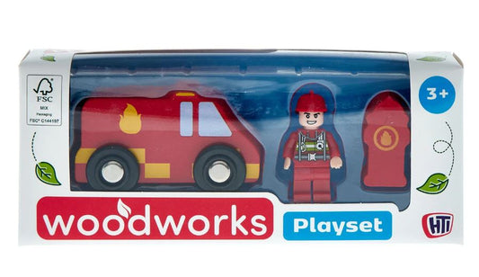 Woodworks Playset Fire